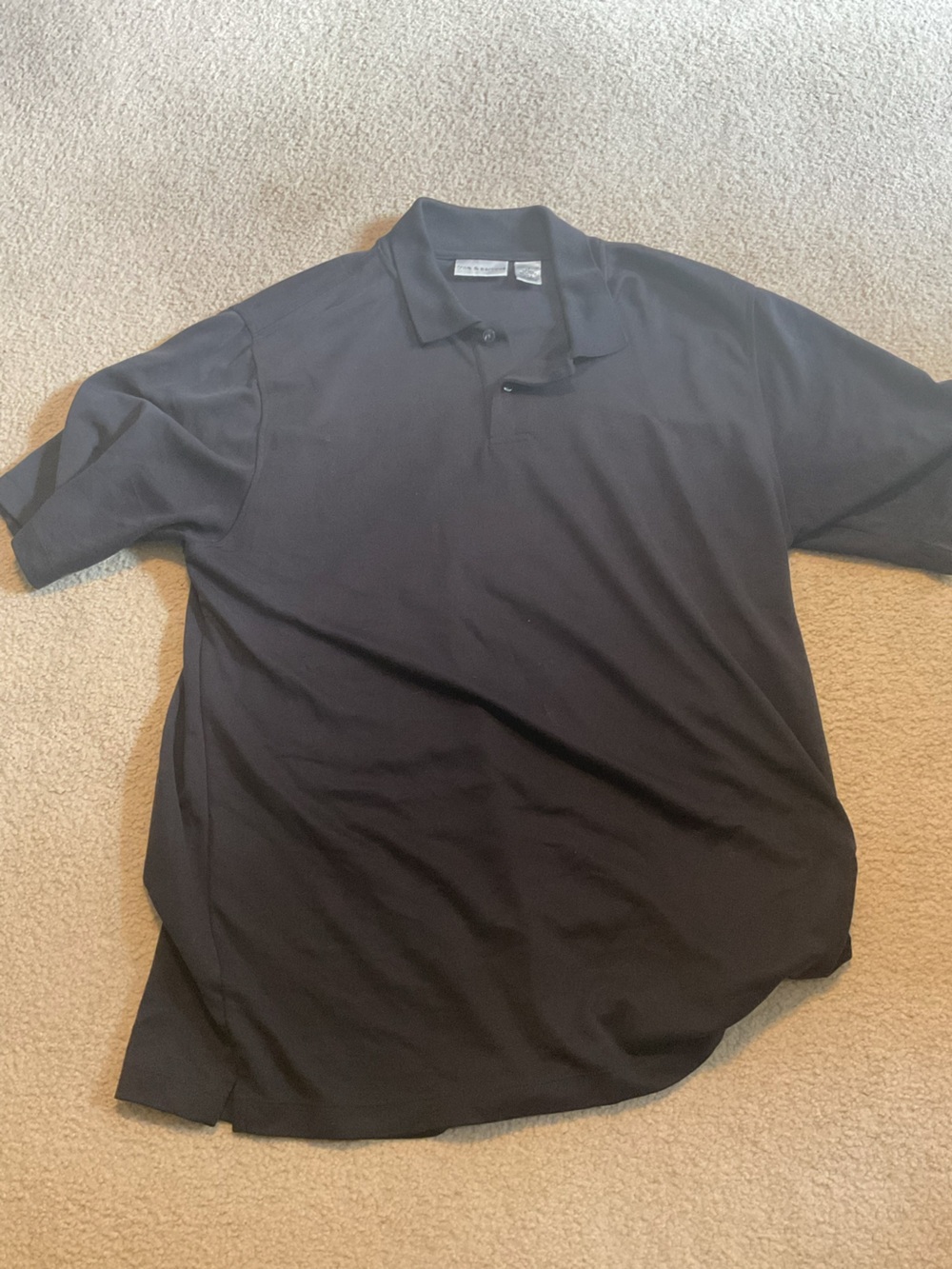 croft & barrow Men's Black Polo Shirt